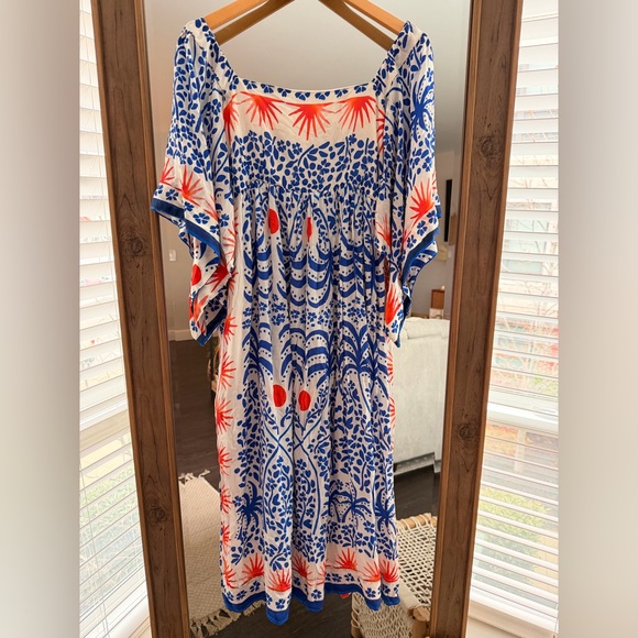 Farm Rio Afternoon Breeze Midi Dress - Picture 5 of 8